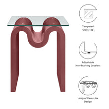 Load image into Gallery viewer, Ondine Glass Top Side Table by Modway
