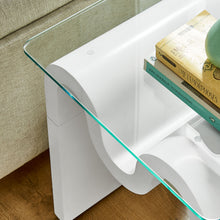 Load image into Gallery viewer, Ondine Glass Top Side Table by Modway
