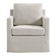 Load image into Gallery viewer, Serene Linen Slipcovered Swivel Armchair by Modway
