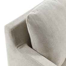 Load image into Gallery viewer, Serene Linen Slipcovered Swivel Armchair by Modway
