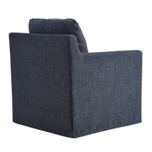 Load image into Gallery viewer, Serene Linen Slipcovered Swivel Armchair by Modway
