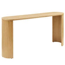 Load image into Gallery viewer, Aspect Oval Wood Entryway Console Table by Modway
