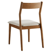 Load image into Gallery viewer, Solara Fabric Wood Dining Side Chairs Set of 2 by Modway
