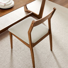 Load image into Gallery viewer, Solara Fabric Wood Dining Side Chairs Set of 2 by Modway
