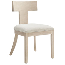 Load image into Gallery viewer, Peregrine Wood and Fabric Upholstered Dining Chairs Set of 2 by Modway
