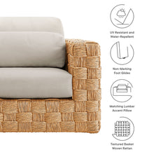 Load image into Gallery viewer, Thames Outdoor Patio Wicker Outdoor Patio Rattan Armchair by Modway
