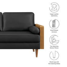 Load image into Gallery viewer, Kellan Vegan Leather Loveseat by Modway
