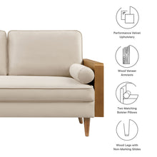 Load image into Gallery viewer, Kellan Performance Velvet Loveseat by Modway

