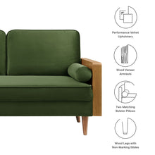 Load image into Gallery viewer, Kellan Performance Velvet Loveseat by Modway
