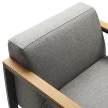 Load image into Gallery viewer, Sauve Outdoor Patio Aluminum and Fabric Armchair by Modway
