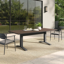 Load image into Gallery viewer, Gavelston 91&quot; Outdoor Patio Aluminum Dining Table by Modway
