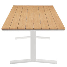 Load image into Gallery viewer, Gavelston 91&quot; Outdoor Patio Aluminum Dining Table by Modway
