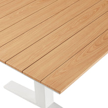 Load image into Gallery viewer, Gavelston 91&quot; Outdoor Patio Aluminum Dining Table by Modway
