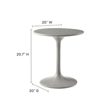 Load image into Gallery viewer, Esme Outdoor Patio Outdoor Patio Concrete Side Table by Modway
