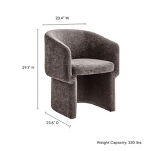 Load image into Gallery viewer, Verity Chenille Dining Armchair by Modway
