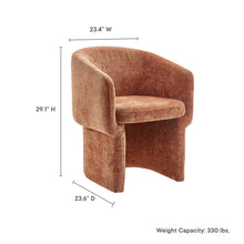 Load image into Gallery viewer, Verity Chenille Dining Armchair by Modway
