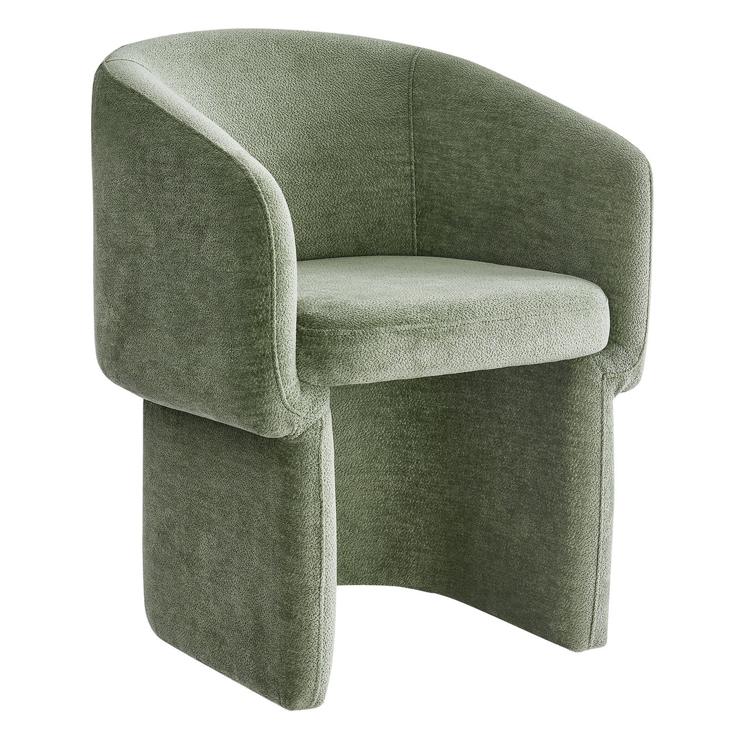 Verity Chenille Dining Armchair by Modway