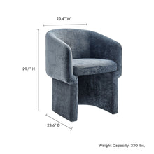 Load image into Gallery viewer, Verity Chenille Dining Armchair by Modway
