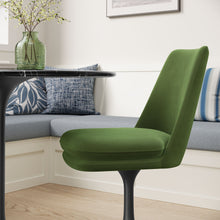 Load image into Gallery viewer, Lippa Performance Velvet Swivel Dining Chair by Modway
