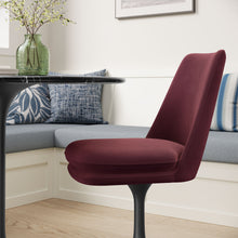 Load image into Gallery viewer, Lippa Performance Velvet Swivel Dining Chair by Modway
