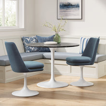 Load image into Gallery viewer, Lippa Performance Velvet Swivel Dining Chair by Modway
