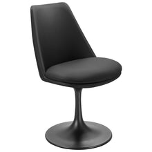 Load image into Gallery viewer, Lippa Vegan Leather Swivel Dining Chair by Modway
