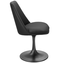 Load image into Gallery viewer, Lippa Vegan Leather Swivel Dining Chair by Modway
