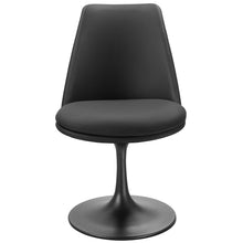 Load image into Gallery viewer, Lippa Vegan Leather Swivel Dining Chair by Modway
