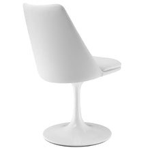 Load image into Gallery viewer, Lippa Vegan Leather Swivel Dining Chair by Modway
