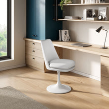 Load image into Gallery viewer, Lippa Vegan Leather Swivel Dining Chair by Modway
