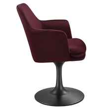 Load image into Gallery viewer, Lippa Performance Velvet Swivel Dining Armchair by Modway
