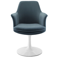 Load image into Gallery viewer, Lippa Performance Velvet Swivel Dining Armchair by Modway

