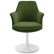 Load image into Gallery viewer, Lippa Performance Velvet Swivel Dining Armchair by Modway
