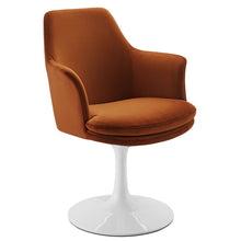 Load image into Gallery viewer, Lippa Performance Velvet Swivel Dining Armchair by Modway

