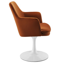 Load image into Gallery viewer, Lippa Performance Velvet Swivel Dining Armchair by Modway
