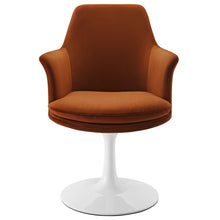 Load image into Gallery viewer, Lippa Performance Velvet Swivel Dining Armchair by Modway
