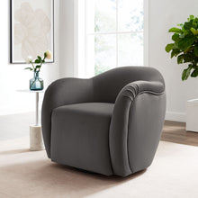 Load image into Gallery viewer, Compose Performance Velvet Swivel Armchair by Modway
