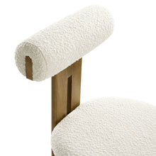 Load image into Gallery viewer, Torian Boucle Fabric Dining Chair Set of 2 by Modway
