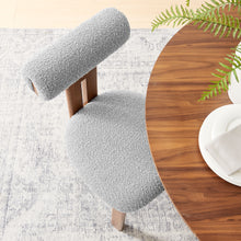 Load image into Gallery viewer, Torian Boucle Fabric Dining Chair Set of 2 by Modway
