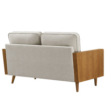Load image into Gallery viewer, Kellan Heathered Weave Fabric Loveseat by Modway
