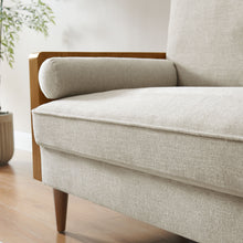 Load image into Gallery viewer, Kellan Heathered Weave Fabric Loveseat by Modway

