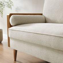 Load image into Gallery viewer, Kellan Heathered Weave Fabric Loveseat by Modway
