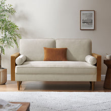Load image into Gallery viewer, Kellan Heathered Weave Fabric Loveseat by Modway
