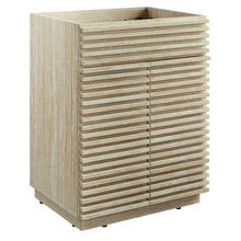Load image into Gallery viewer, Render 24&quot; Faux Travertine Bathroom Vanity Cabinet (Sink Not Included) by Modway
