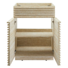Load image into Gallery viewer, Render 24&quot; Faux Travertine Bathroom Vanity Cabinet (Sink Not Included) by Modway
