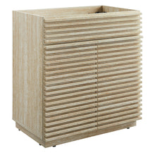 Load image into Gallery viewer, Render 30&quot; Faux Travertine Bathroom Vanity Cabinet (Sink Not Included) by Modway
