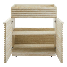Load image into Gallery viewer, Render 30&quot; Faux Travertine Bathroom Vanity Cabinet (Sink Not Included) by Modway
