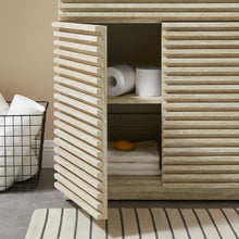 Load image into Gallery viewer, Render 30&quot; Faux Travertine Bathroom Vanity Cabinet (Sink Not Included) by Modway

