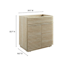 Load image into Gallery viewer, Render 30&quot; Faux Travertine Bathroom Vanity Cabinet (Sink Not Included) by Modway
