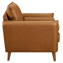 Load image into Gallery viewer, Revive Upholstered Vegan Leather Accent Armchair by Modway

